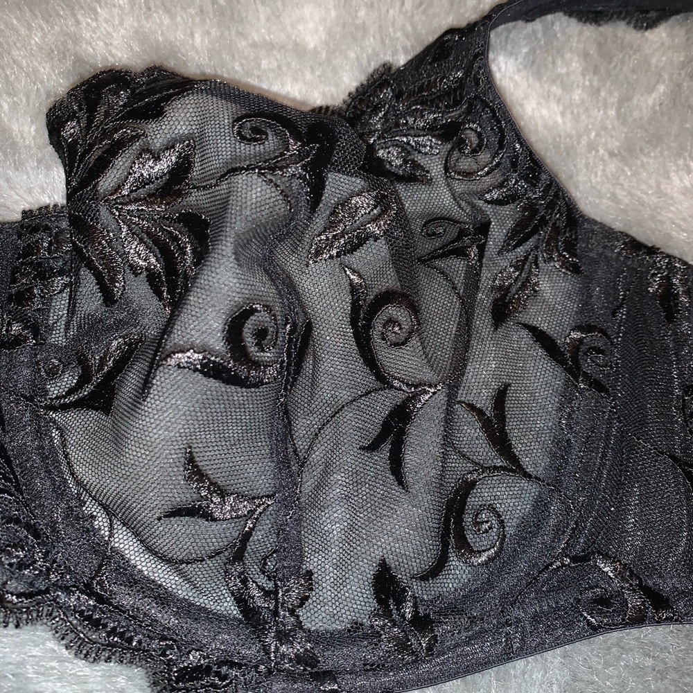 Soma intimates black lace bra